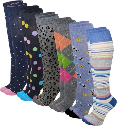 Dr. Motion Women's Compression Socks Therapeutic Graduated (Pack of 6 Pairs) in Saudi Arabia