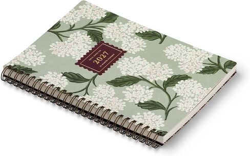 شركة RIFLE PAPER CO. 2024 Blossom مخطط حلزوني علوي لمدة 12 شهرًا - مخطط مؤرخ شهري وأسبوعي، قمة حلزونية مزدوجة قوية، مساحة للملاحظات الشهرية وقائمة المهام الأسبوعية in Saudi Arabia