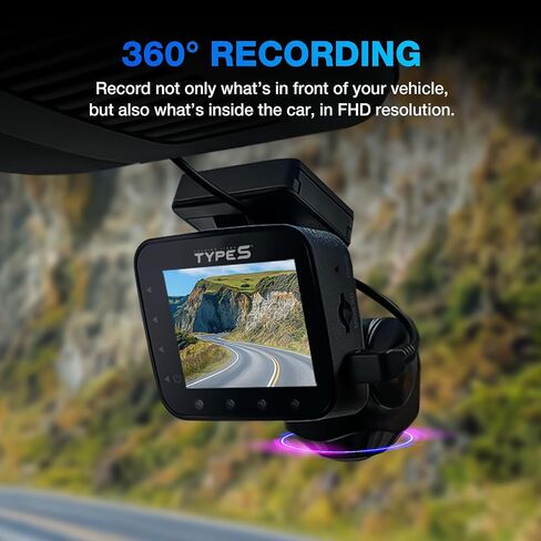كاميرا داش ذكية من النوع S P200 PRO بزاوية 360 درجة، مراقبة 2K 1440 بكسل مع اكتشاف حوادث مستشعر G الذكي، وضع فيديو VR، دمج خريطة GPS، وصول لاسلكي للفيديو عبر التطبيق، بطاقة SD سعة 32 جيجابايت متضمنة in Saudi Arabia