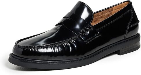 حذاء Cole Haan الرجالي Pinch Prep Penny Loafer، جلد سويدي سمسم/ قبعة بيضاء رمادي/طبيعي، 8 in Saudi Arabia