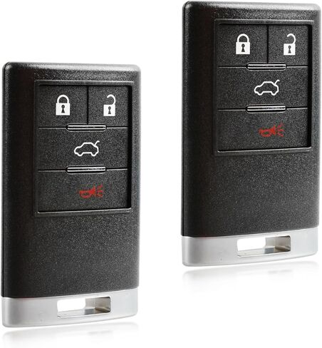 2 يناسب 2008-2013 كاديلاك DTS CTS بدون مفتاح مفتاح التحكم عن بعد (OUC6000066) - ليس للدفع للبدء in Kuwait