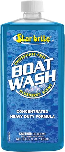 STAR BRITE Concentrated Boat Wash - Biodegradable, Phosphate-Free, Heavy-Duty Boat Soap for All Marine Surfaces - 1 Gallon (080400N) in Kuwait