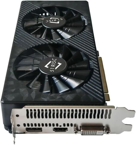 بطاقة رسومات 51RISC Radeon RX 590 GME، 2304SP 8GB GDDR5 256bit PCIe 3.0 ×16 1340MHz بطاقة فيديو للألعاب على مدار الساعة (Radeon RX 590 GME) in Saudi Arabia