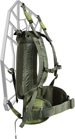 Universal Treestand Transport System, Comfortable Padded Tree Stand Backpack Carry Straps, Adjustable Tree Stand Carrier System, Fits Most Tree Stands, Includes Necessary Waist Belt (Green-1) in Saudi Arabia