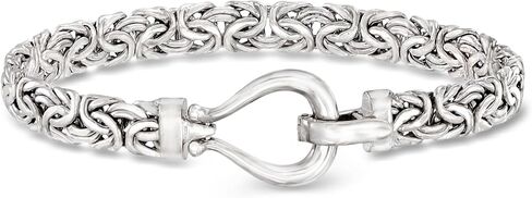 Ross-Simons Sterling Silver Byzantine Bracelet. 7 inches in Saudi Arabia
