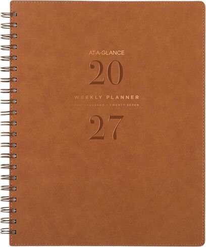 AT-A-GLANCE 2026 Planner, Weekly & Monthly, 8.5" x 11", Large, Signature Lite, Black (YP905L0526) in Saudi Arabia