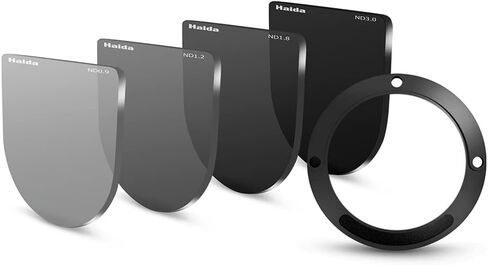 Haida Rear Lens ND Filter Kit Includes ND0.9+1.2+1.8+3.0 for Sony FE 12-24mm F/2.8 GM Lens Multi-Coating Nano Coating Optical Glass (with Adapter Ring) in Kuwait
