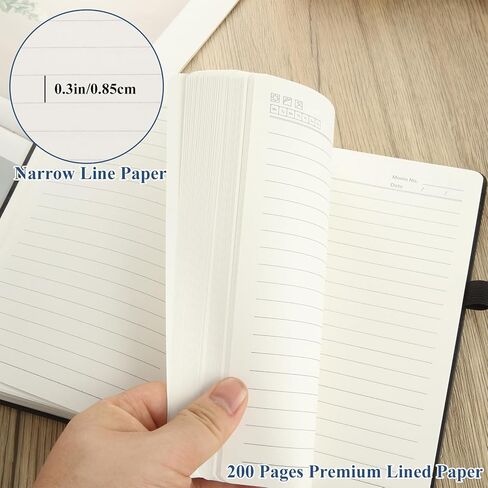 MIVIDE 10 Pack Journal Notebook Bulk with 10 Pens, A5 Lined Notebook Journals Bulk, Hardcover Notebook, College Ruled Notebook for Work Writing School Office, 5.7" x 8.3", Yellow in Saudi Arabia