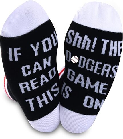 2 PAIRS Baseball Socks Baseball Gift Baseball Game Is On Baseball Fans Funny Birthday Gift for Baseball Lovers in Saudi Arabia