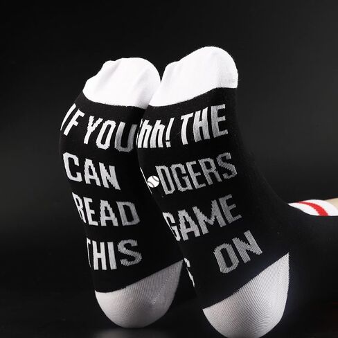 2 PAIRS Baseball Socks Baseball Gift Baseball Game Is On Baseball Fans Funny Birthday Gift for Baseball Lovers in Saudi Arabia
