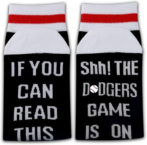 2 PAIRS Baseball Socks Baseball Gift Baseball Game Is On Baseball Fans Funny Birthday Gift for Baseball Lovers in Saudi Arabia