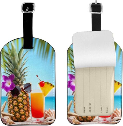 UESEU Football Luggage Tag for Suitcases,American Football Ball in Fire and Water PU Leather Baggage Tags Bag Tags Travel Id Label for Luggage Women Men -1 Piece in Kuwait