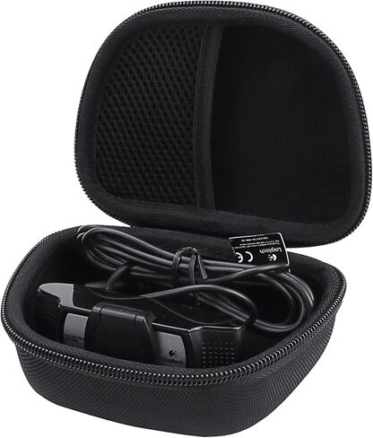 Aenllosi Hard Case Replacement for Logitech HD Pro Webcam fits C920/ C930e/C922 (Black) in Saudi Arabia