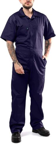 Kolossus Coveralls for Men Short Sleeve - Blended - Work Jumpsuit Men in Saudi Arabia