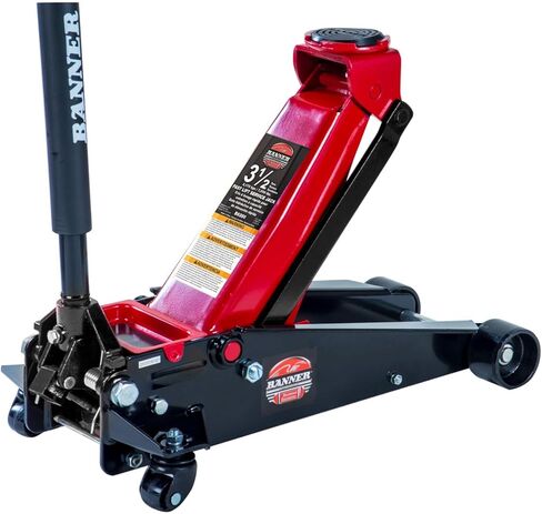 Blackhawk B6350 Service Jack + MAXXHAUL 70472 Wheel Chocks - 3.5 Ton Capacity in Saudi Arabia