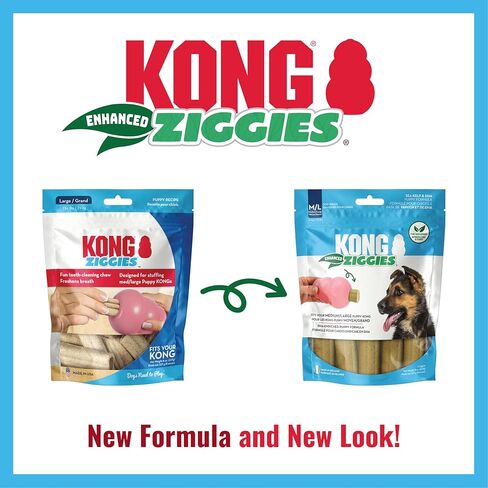 Ziggies Ziggies Kong تعزيز أسنان تنظيف الكلاب - يمكن استخدامها مطاطية كلاسيكية الألعاب الكلاسيكية (صغيرة) in Saudi Arabia