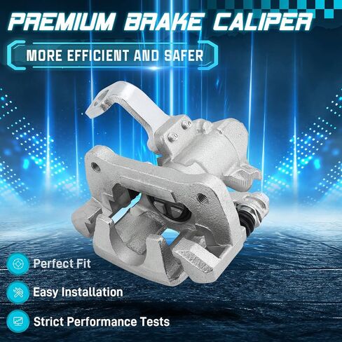 IRONTEK 19B1557 19B1556 مجموعة فرجار الفرامل الخلفية للركاب والسائق تناسب 1993-1997 لسيارة Honda Civic del Sol، تناسب 1992-1995 و1999-2000 لسيارة Honda Civic، تناسب 1994-2001 لسيارة Acura Integra in Saudi Arabia