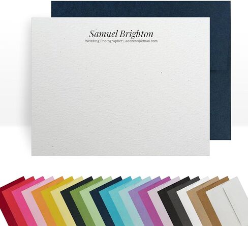 Personalized Note Cards – Custom Flat Stationery Set with Name – Personalized Thank You Cards – Elegant Personalized Stationery for Women (Allison Christie) in Saudi Arabia