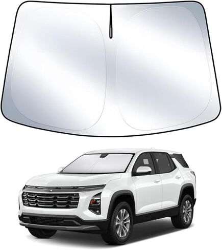 T TGBROS Windshield Sun Shade Custom Fit for 2021-2023 2024 GMC Yukon, Yukon XL Accessories Foldable Sun Shield Reflective Polyester Sun Visor Cover Block Heat and Sun Protection in Saudi Arabia