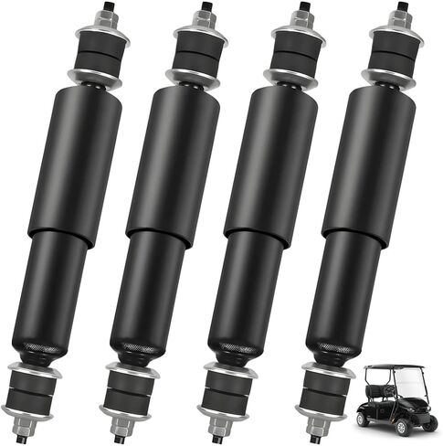 EZGO TXT Shocks EZGO Golf Cart Front and Rear Shock Absorbers Fit for 1994-Up Gas and Electric Medalist EZGO TXT Golf Carts Replaces OEM #70248-G01, 76418-G01, 70324-G01,Nivel Part #5006（4PCS） in Saudi Arabia