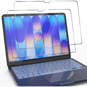 Orzero (عبوة من قطعتين) واقي شاشة من الزجاج المقوى متوافق مع iPad Pro 13 بوصة 2024 (الجيل السابع، M4)، مصمم لقلم Face ID الصديق لأقلام الرصاص 9 صلابة عالية الوضوح ومضادة للخدش وخالية من الفقاعات in Kuwait