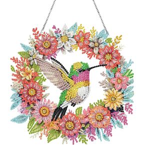Jesus Cross Hanging Diamond Art Kits for Adults, DIY Christ Special Shaped Rhinestone Gem Craft Painting Ornament, Religious Cross with Lily Flowers Acrylic Diamond Hanging Pendant Kits for Home Decor in Saudi Arabia