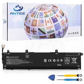 ANTIEE ZO04XL Laptop Battery Replacement for HP ZBook Studio G3 G4 Mobile Workstation ZO04 ZO06 ZO06XL 808396-421 808450-001 808450-002 HSTNN-CS8C HSTNN-C88C HSTNN-LB6W HSTNN-KB6W 15.2V 64Wh 4210mAh in Kuwait