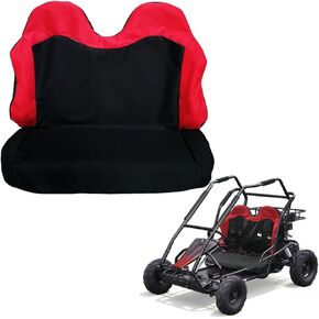 غطاء QYMOTO بمقعدين Go Kart، غطاء تخزين Coleman KT196 Go Kart حماية من جميع الأحوال الجوية، شديد التحمل 420D، مقاوم للماء في الهواء الطلق أسود لكولمان، باجا، تريل ماستر، حجم رأس الطين 67 بوصة طول × 45 بوصة عرض × 47 بوصة ارتفاع in Kuwait
