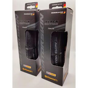 إطار Continental Gatorskin القابل للطي - الإصدار الأسود - DuraSkin، PolyX Breaker Tech - 700x32 - زوج (إطاران) in Kuwait