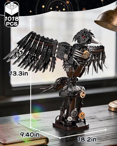 مجموعات لبنة Bat Halloween Bat للبالغين ، متوافقة مع Lego ، 839pcs Bat Model Toy Home and Office Decor in Saudi Arabia