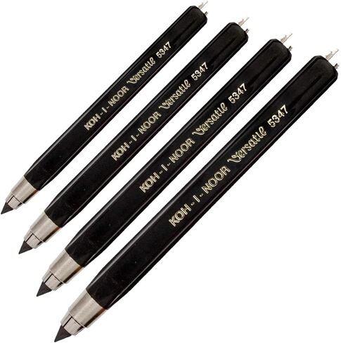 حامل سلسلة ميكانيكية صلبة من Koh-I-Noor مع سلسلة 5.6 مم × 120 مم، أسود مع مشبك، قطعة واحدة (5347PN1005KK) in Saudi Arabia