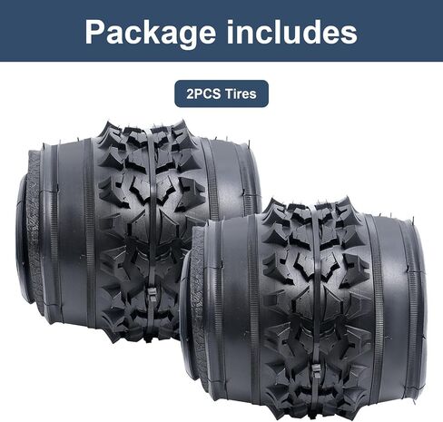 YUNSCM 16" Bike Tires 16 x 1.95/54-305 60TPI and 16" Bike Tubes Schrader Valve Compatible with Mountain/Off Road Bike 16x1.90 16x1.95 16x2.0 16x2.125 Bicycle Tires and Tubes (Y-1184) in Saudi Arabia