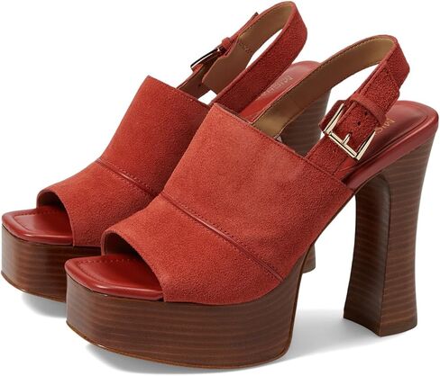 Michael Kors Rye Platform Sandal Camel 8 M in Saudi Arabia