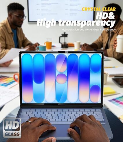 Orzero (عبوة من قطعتين) واقي شاشة من الزجاج المقوى متوافق مع iPad Pro 13 بوصة 2024 (الجيل السابع، M4)، مصمم لقلم Face ID الصديق لأقلام الرصاص 9 صلابة عالية الوضوح ومضادة للخدش وخالية من الفقاعات in Kuwait