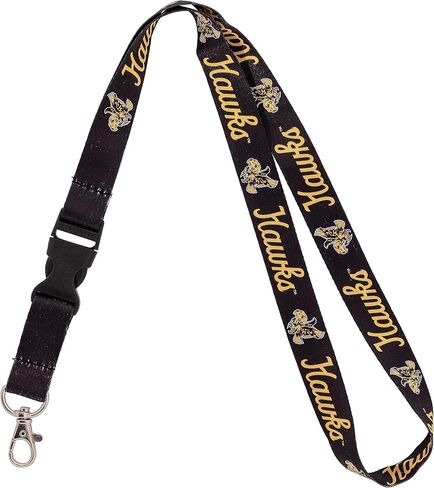 Desert Cactus University of Iowa Hawkeyes Car Keys ID Badge Holder Lanyard Keychain Detachable Breakaway Snap Buckle (Yellow) in Saudi Arabia
