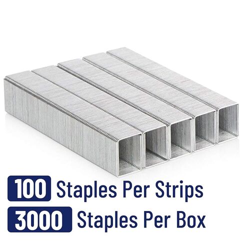 Mr. Pen- Heavy Duty Staples, 3000 Staples, 100 Sheet Capacity, 1/2-Inch Leg Length, 23/13, Staples for Heavy Duty Staplers, Office Staples, Desk Staples, Big Staples, Paper Staple, Large Staples in Saudi Arabia