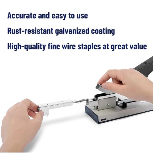 Mr. Pen- Heavy Duty Staples, 3000 Staples, 100 Sheet Capacity, 1/2-Inch Leg Length, 23/13, Staples for Heavy Duty Staplers, Office Staples, Desk Staples, Big Staples, Paper Staple, Large Staples in Saudi Arabia