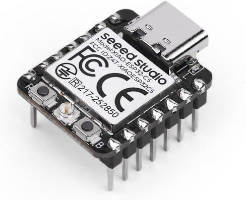 Seeed Studio XIAO ESP32 S3 Sense - 2.4 جيجا هرتز واي فاي، BLE 5.0، مستشعر كاميرا OV2640، ميكروفون رقمي، 8 ميجا بايت PSRAM، فلاش 8 ميجا بايت، دعم شحن البطارية، واجهة غنية، IoT، ML مضمن in Kuwait