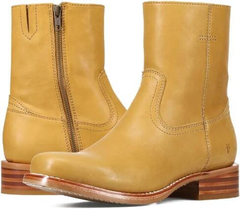 Frye Campus Inside Zip Men's Leather Boots ، Style Classic ، Brugning Date ، FIT FIT in Saudi Arabia