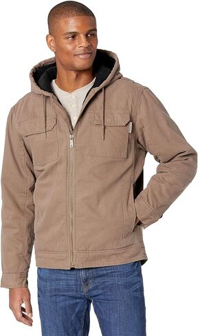 Wolverine mens Lockhart Jacket Work Utility Outerwear, Black Olive, Large US in Kuwait