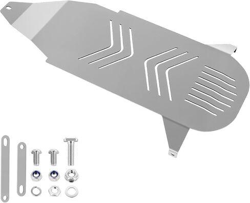 Motorcycle Skid Plate Compatible with Honda Goldwing 1800 GL1800 2018-2023 Aluminum Black Motorcycle Belly Pan Engine Guard Bottom Protection in Saudi Arabia