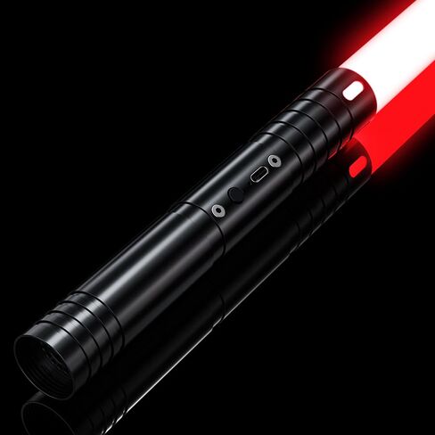 Lightsaber ، المبارزة الصابر ، 15 RGB ألوان 4 أوضاع من النوع C سيف قابلة لإعادة الشحن مع سبيكة عالية ، سابر خفيف للأطفال حفلة عيد ميلاد Cosplay عيد ميلاد عيد الميلاد ، 2 مساءً in Kuwait