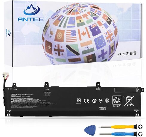 استبدال بطارية الكمبيوتر المحمول ANTIEE ZO04XL لمحطة العمل المحمولة HP ZBook Studio G3 G4 ZO04 ZO06 ZO06XL 808396-421 808450-001 808450-002 HSTNN-CS8C HSTNN-C88C HSTNN-LB6W HSTNN-KB6W 15.2V 64Wh 4210mAh in Kuwait