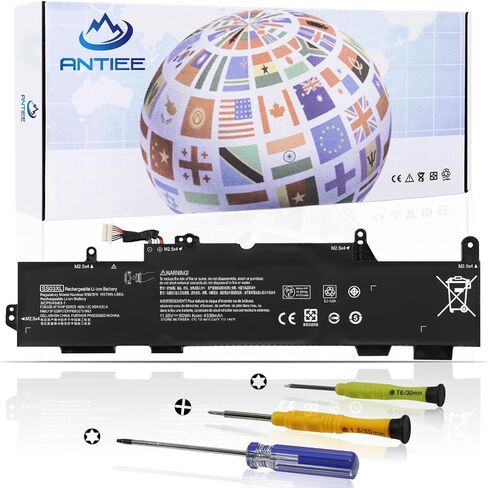 ANTIEE ZO04XL Laptop Battery Replacement for HP ZBook Studio G3 G4 Mobile Workstation ZO04 ZO06 ZO06XL 808396-421 808450-001 808450-002 HSTNN-CS8C HSTNN-C88C HSTNN-LB6W HSTNN-KB6W 15.2V 64Wh 4210mAh in Kuwait