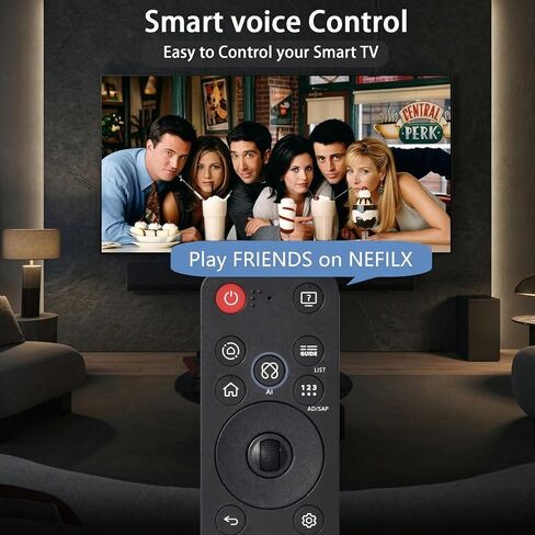 Magic Remote Compatible for LG Smart TV,Universal Replacement Magic Control for 2023 to 2019 LG TV,Compatible AN-MR23GA/23GN,AN-MR22GA/22GN,AN-MR21GA,for UHD OLED QNED NanoCell 4K 8K Models in Saudi Arabia