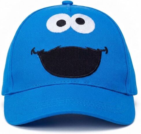 Sesame Street Toddler Cotton Baseball Cap-Elmo ، Cookie Monster ، Big Bird ، Oscar the Grouch ، Size 2-4T ، Cookie Monster in Saudi Arabia