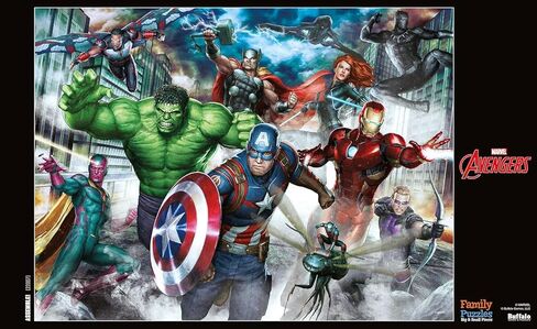 Buffalo Games - Marvel - Avengers, Assemble! - 400 Piece Jigsaw Puzzle for Families Challenging Puzzle Perfect for Game Nights in Saudi Arabia