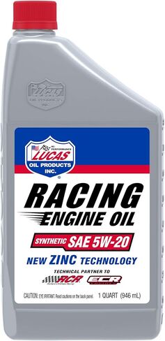 Lucas Oil 10616 زيت المحرك الاصطناعي SAE 20W-50 للسباقات فقط - 5 كوارت in Saudi Arabia