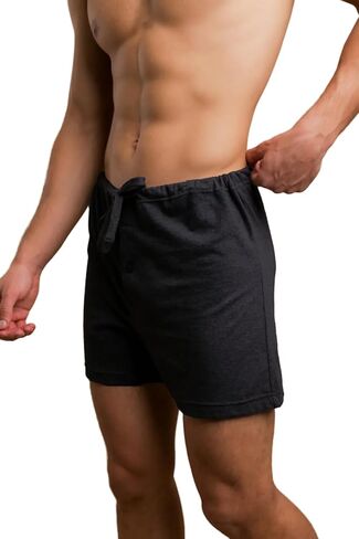 Cottonique Latex-Free Drawstring Loose Boxer Shorts for Men with Skin Allergies and Sensitive Skin in Saudi Arabia