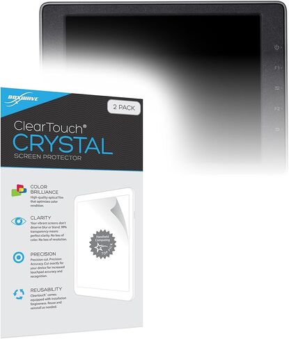 BoxWave Screen Protector Compatible with DJI CrystalSky Monitor (7.85 in) - ClearTouch Crystal (2-Pack), HD Film Skin - Shields from Scratches in Kuwait